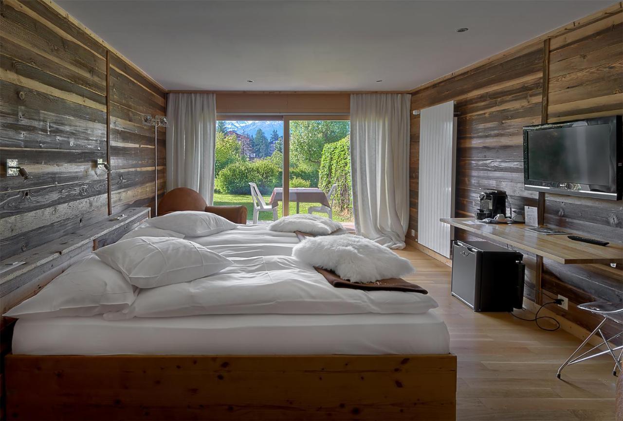 Hotel Etrier Crans-Montana Exteriör bild